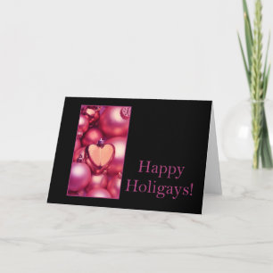 Cartes Pour Fêtes Annuelles Happy Holigays gay/lesbiennes x mas