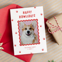 Happy Howlidays Chig Photo Insertion manuscrite