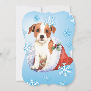 Cartes Pour Fêtes Annuelles Happy Howlidays Parson Russell Terrier