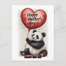 Cartes Pour Fêtes Annuelles Happy Mother's Day on a Holiday Postcard
