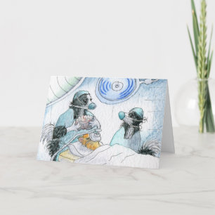 Cartes Pour Fêtes Annuelles Happy Nurses Day nurse and surgeon CARD dog