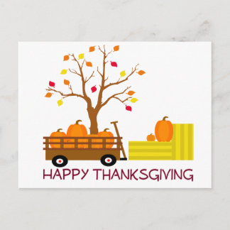 Cartes Pour Fêtes Annuelles Happy Thanksgiving