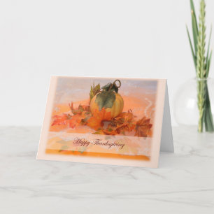 Cartes Pour Fêtes Annuelles Happy Thanksgiving
