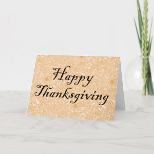 Cartes Pour Fêtes Annuelles Happy Thanksgiving