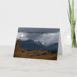 Cartes Pour Fêtes Annuelles Happy Thanksgiving