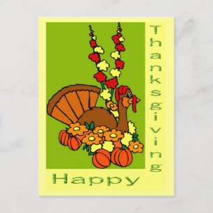 Cartes Pour Fêtes Annuelles Happy Thanksgiving