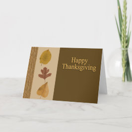Cartes Pour Fêtes Annuelles Happy Thanksgiving