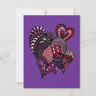 Cartes Pour Fêtes Annuelles Happy Valentine's Day Holiday Card