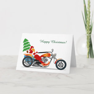 Cartes Pour Fêtes Annuelles "harley noël"