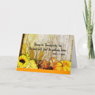 Cartes Pour Fêtes Annuelles Harvest