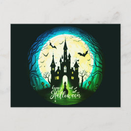 Cartes Pour Fêtes Annuelles Hauné Château Happy Halloween Déplaisant