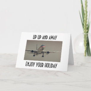 CARTES POUR FÊTES ANNUELLES HAUT ET ÉLOIGNÉ PROFITEZ DE VOS VACANCES