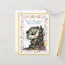 Cartes Pour Fêtes Annuelles Have A Christmas Like No OTTER!