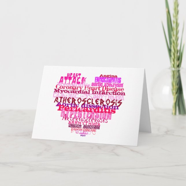 Cartes Pour Fêtes Annuelles Heart anti-Valentine (Devant)
