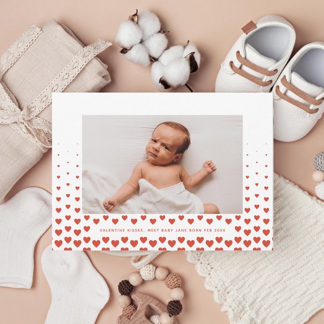 Cartes Pour Fêtes Annuelles Heart Gradient valentine Photo (Créateur téléchargé)