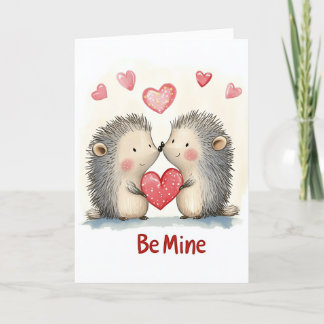 Cartes Pour Fêtes Annuelles Hedge-Hugs & Love