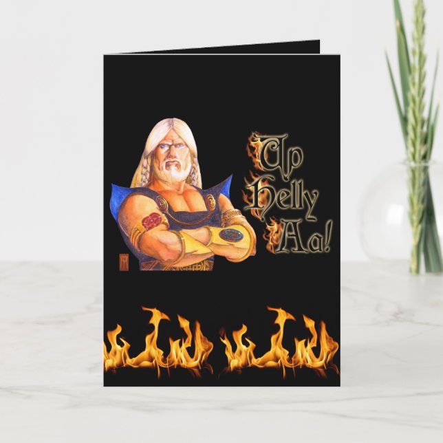 Cartes Pour Fêtes Annuelles Helly Aa ! (Devant)