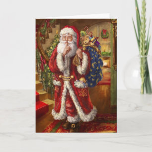 Cartes Pour Fêtes Annuelles Here Comes