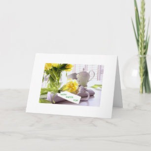 CARTES POUR FÊTES ANNUELLES HEUREUSE MOM DE PÂQUES DE VOTRE FAMILLE