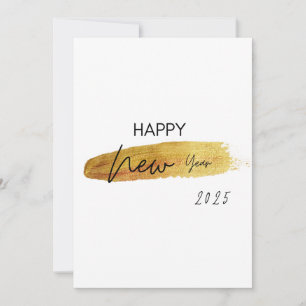 Cartes Pour Fêtes Annuelles HEUREUSE NOUVELLE ANNÉE 2025 GREETINGS Card