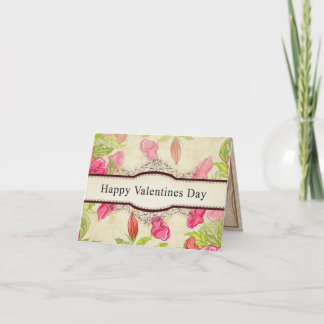 Cartes Pour Fêtes Annuelles Heureuse Sainte-Valentin