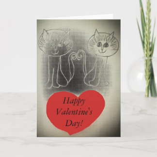 Cartes Pour Fêtes Annuelles Heureuse Sainte-Valentin !