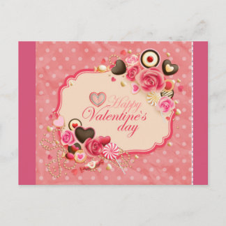 CARTES POUR FÊTES ANNUELLES HEUREUSE SAINTE-VALENTIN !