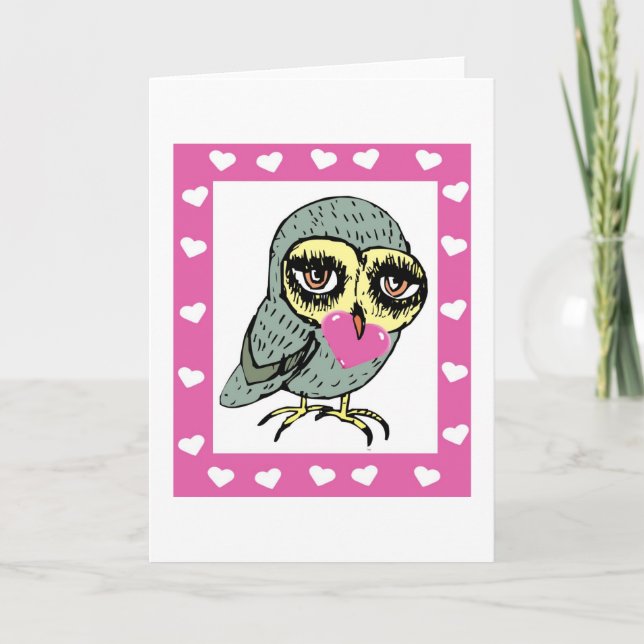 CARTES POUR FÊTES ANNUELLES HEUREUSE SAINTE-VALENTIN ! (Devant)