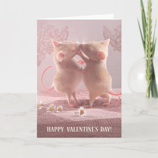 Cartes Pour Fêtes Annuelles Heureuse Sainte-Valentin ! (Devant)