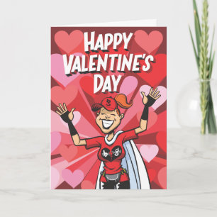 Cartes Pour Fêtes Annuelles Heureuse Sainte-Valentin -- Aucune pression