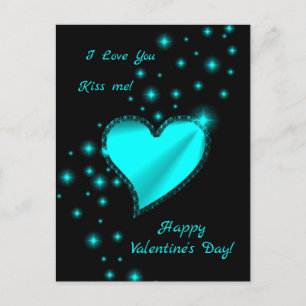Cartes Pour Fêtes Annuelles Heureuse Sainte-Valentin - Coeur arc-en-ciel avec 