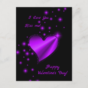 Cartes Pour Fêtes Annuelles Heureuse Sainte-Valentin - Coeur arc-en-ciel avec 