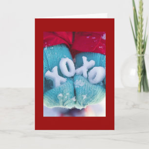 CARTES POUR FÊTES ANNUELLES HEUREUSE SAINTE-VALENTIN DU XOX "AMOUR DE MA VIE"