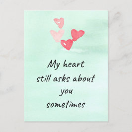 Cartes Pour Fêtes Annuelles Heureuse Sainte-Valentin Ex Boyfriend Coeurs rose