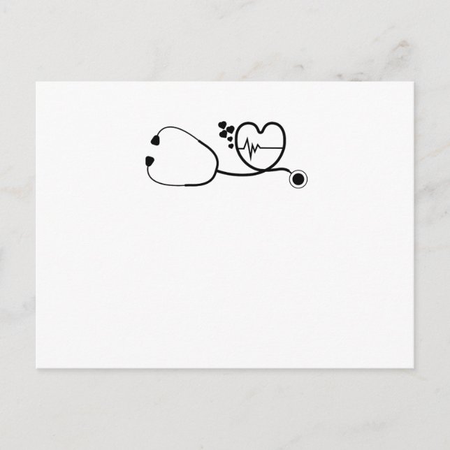 Cartes Pour Fêtes Annuelles Heureuse Sainte-Valentin Heart Beats Nurse Cadeau (Devant)