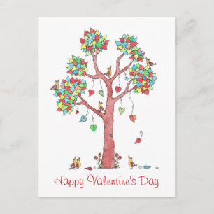 Cartes Pour Fêtes Annuelles Heureuse Sainte-Valentin illustré