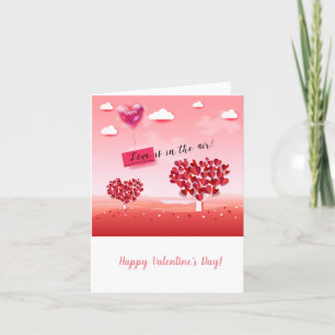 Cartes Pour Fêtes Annuelles Heureuse Sainte-Valentin Jolie salutation élégante