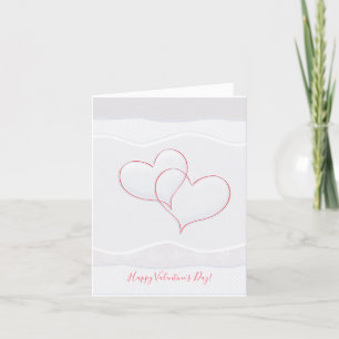Cartes Pour Fêtes Annuelles Heureuse Sainte-Valentin Jolie salutation élégante