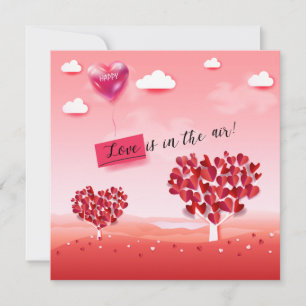Cartes Pour Fêtes Annuelles Heureuse Sainte-Valentin Jolie salutation élégante