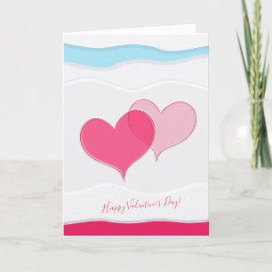 Cartes Pour Fêtes Annuelles Heureuse Sainte-Valentin Jolie salutation élégante