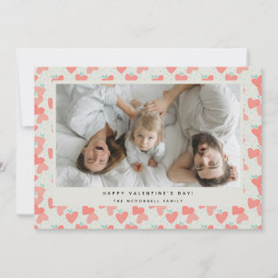 Cartes Pour Fêtes Annuelles Heureuse Sainte-Valentin photo Coeurs roses mignon