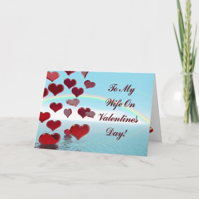 Cartes Pour Fêtes Annuelles Heureuse Sainte-Valentin pour femme (Devant)