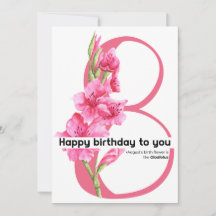 heureux anniversaire pour vous : Fleur de naissanc