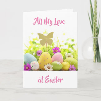 CARTES POUR FÊTES ANNUELLES HEUREUX **EASTER** VOUS VOULEZ DIRE **LE MONDE** À