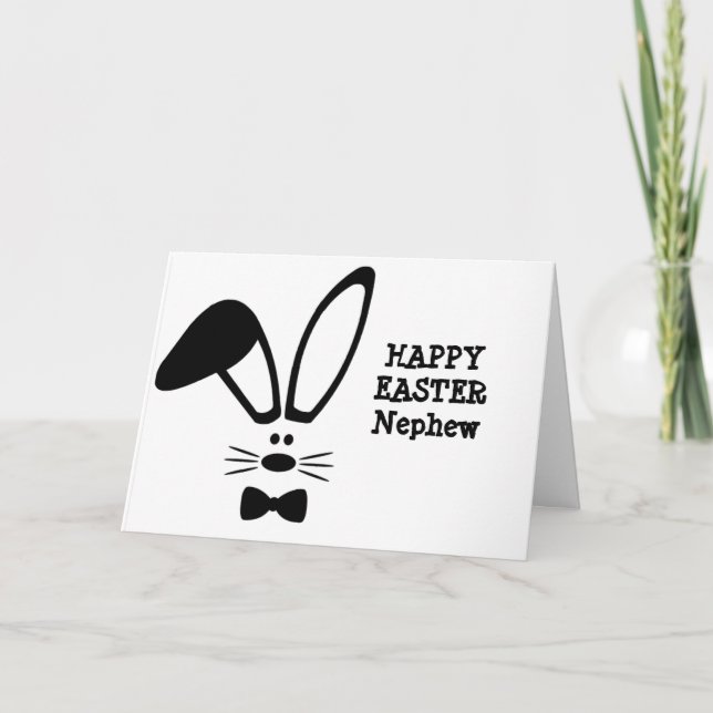 CARTES POUR FÊTES ANNUELLES ***HEUREUX NEPHEW DE PÂQUES*** (Devant)