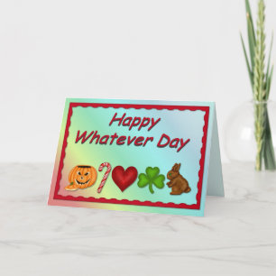 Cartes Pour Fêtes Annuelles Heureux quelque jour