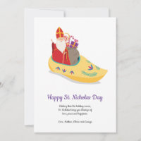 Heureux St Nicholas Nicolas Klaas Klaus Salutation