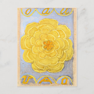 Cartes Pour Fêtes Annuelles Hilma af Klint - Primordial Chaos, n° 24