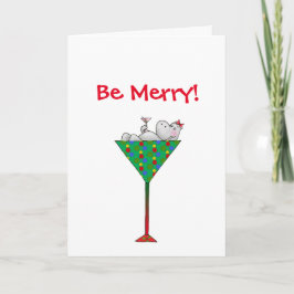 Cartes Pour Fêtes Annuelles Hippopotame Pompette-tini's