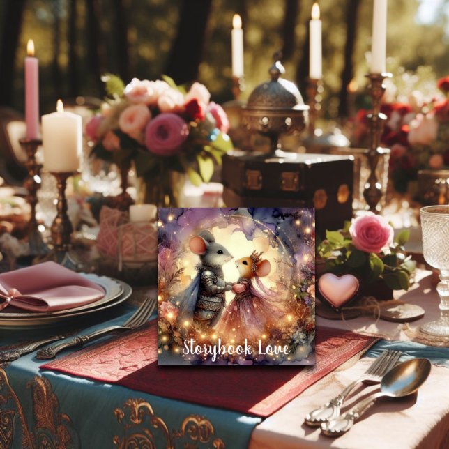 Cartes Pour Fêtes Annuelles Histoire Amour Romantique Imaginaire Couples Valen (Créateur téléchargé)